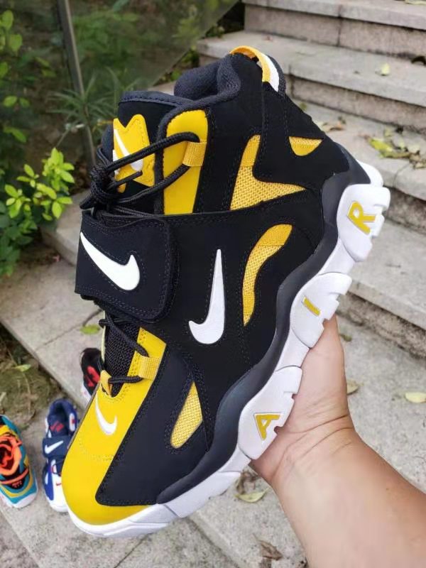 Nike Air Barrage Mid QS Black Yellow White Shoes